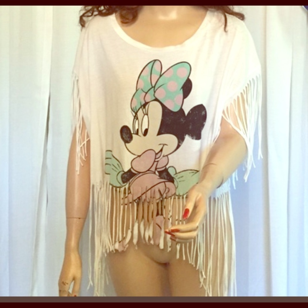 Fringe festival Minnie Mouse top